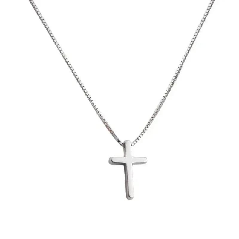 Minimalistic Cross Necklace