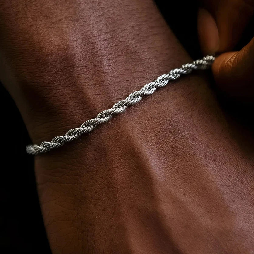 Stainless Steel Rope Bracelet